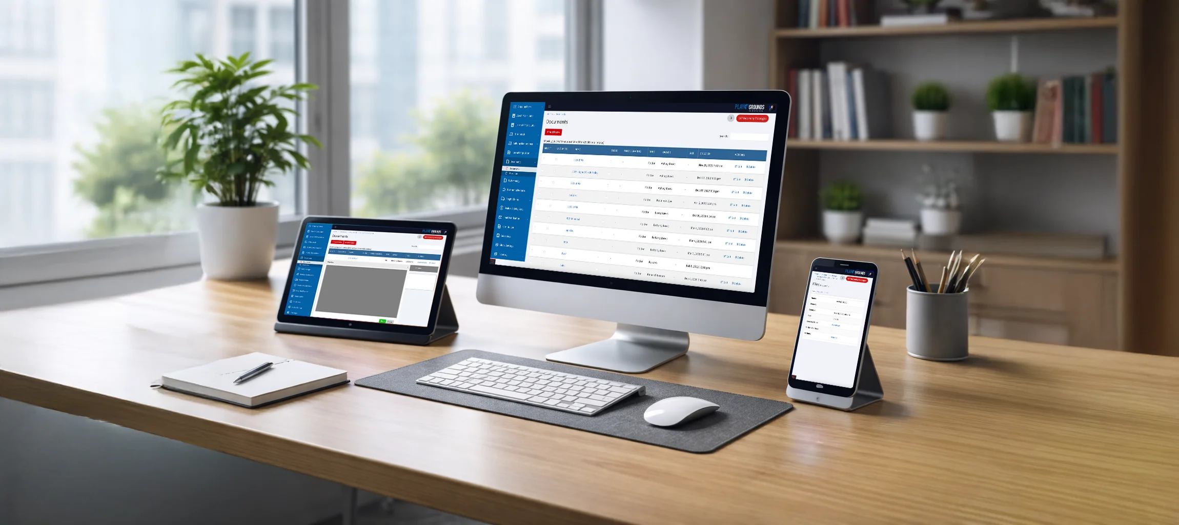Адаптивная версия сайта на разных устройствах
